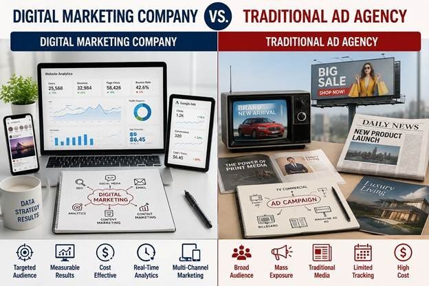 traditional-vs-digital agency